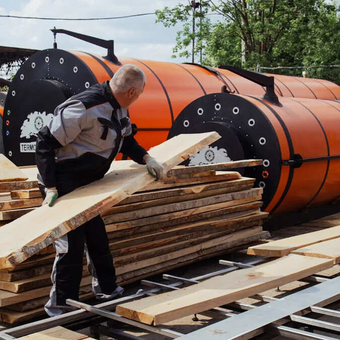 Оборудование для термообработки дерева