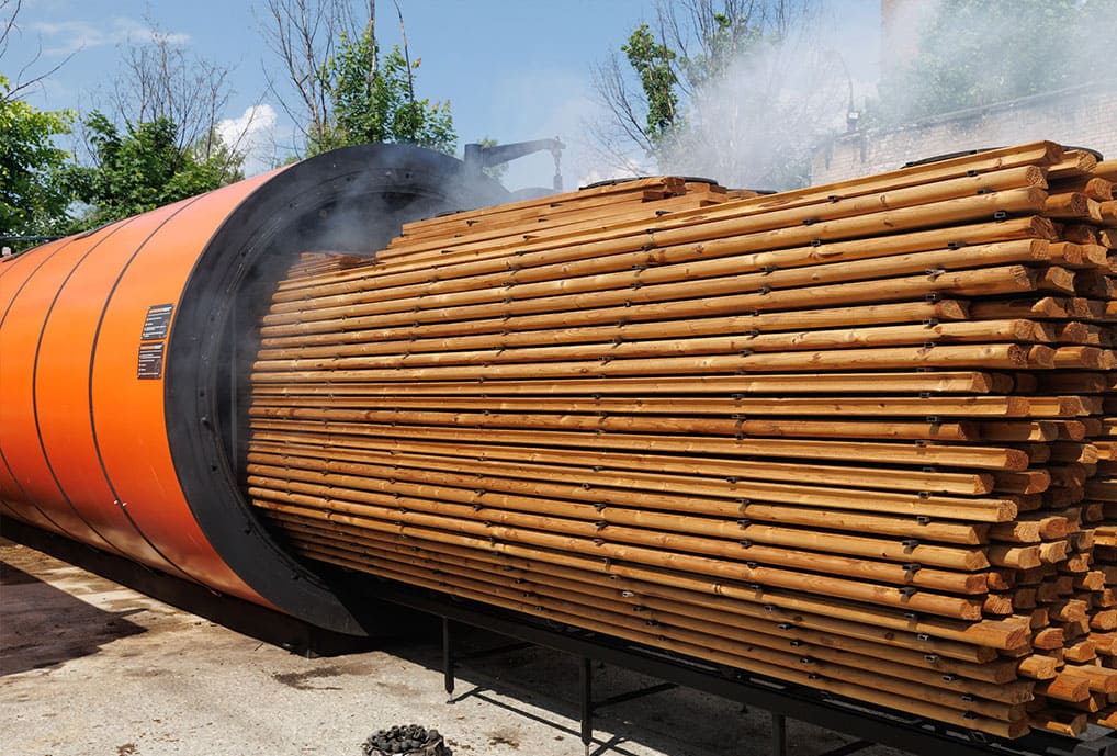 ​​​УСЛУГА&nbsp;​Термообработка древесины