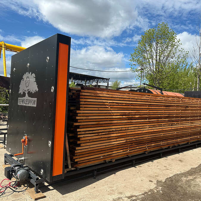 Оборудование для термообработки дерева