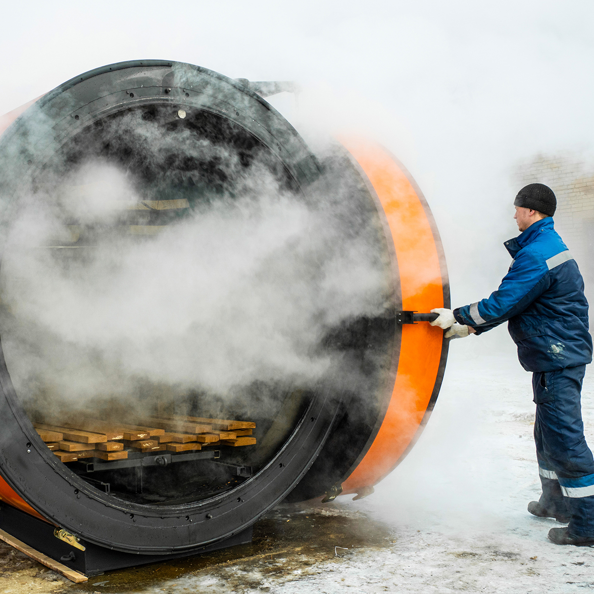 ​Термопечи&nbsp;для термообработки древесины