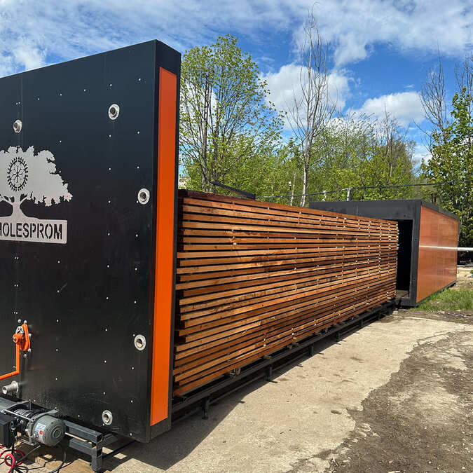 ​Термомодификация древесины